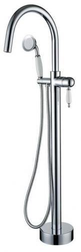 Смеситель для ванны напольный Boheme Brilliante 269 с душевым гарнитуром