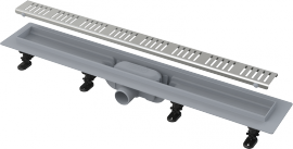 Душевой лоток Alcadrain Simple с решеткой, хром (APZ10-850M)
